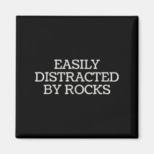 Leicht abseits von Rocks Funny Spaß Magnet