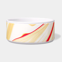 Leicht, beige, rote, rosa Kurve Napf