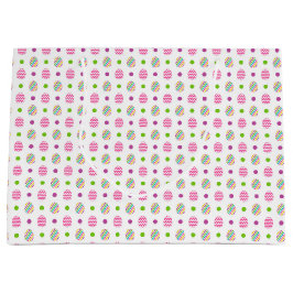 LEICHT FARBEITETE OSTEREIER GROßE GESCHENKTÜTE