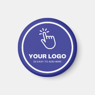 Leicht hochladen Sie Ihr Logo auf einfache Weise,  Magnet