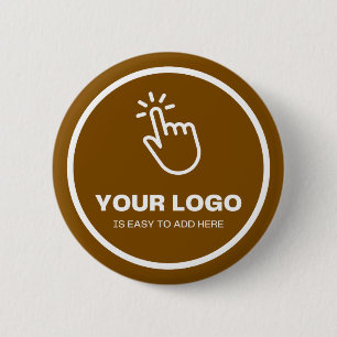 Leicht hochladen Sie Ihr Logo mit benutzerdefinier Button
