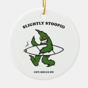 leicht stoopid keramik ornament