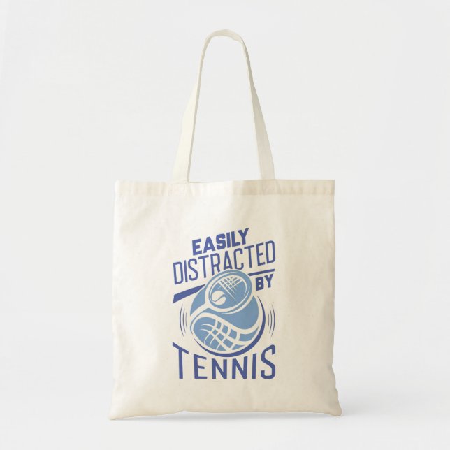 Leicht vom Tennis abgelenkt Tragetasche (Vorne)