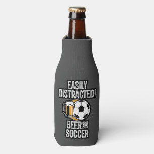 Leicht von Bier und Fußball abgelenkt Flaschenkühler