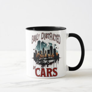 Leicht von den Autos Racecar Street Car entfernt Tasse