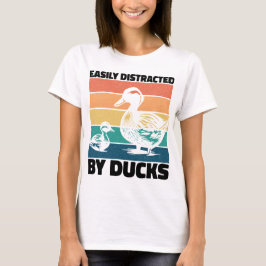 Leicht von Enten abgelenkt über Coole landwirtscha T-Shirt