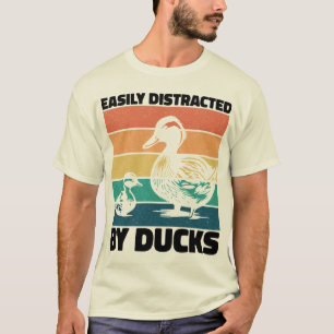 Leicht von Enten abgelenkt über Coole landwirtscha T-Shirt