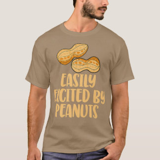 Leicht von Erdnüssen geschätzt leckere lustige Gen T-Shirt