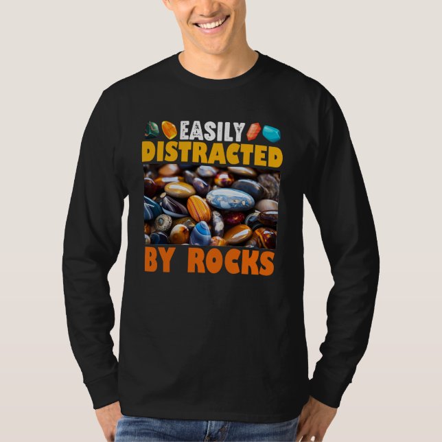 Leicht von Felsen abgelenkt T-Shirt (Vorderseite)