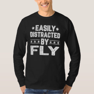 Leicht von Fliegeninsekten abgelenkt T-Shirt