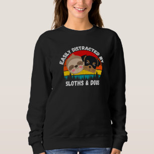 Leicht von Flossen und Hundeschlittenmatte abgelen Sweatshirt