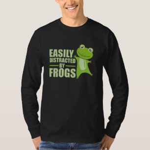Leicht von Fröschen abgelenkt Faulpelze T-Shirt