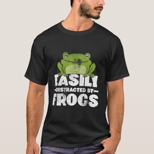 Leicht von Fröschen-Fröschen-Lover-Geschenk abgele T-Shirt (Vorderseite)