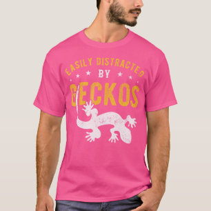 Leicht von Geckos abgelenkt T-Shirt