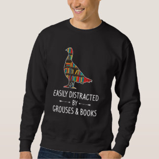 Leicht von Grouses & Books abgelenkt Sweatshirt