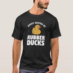 Leicht von Gummienten für eine Ente begeistert T-Shirt