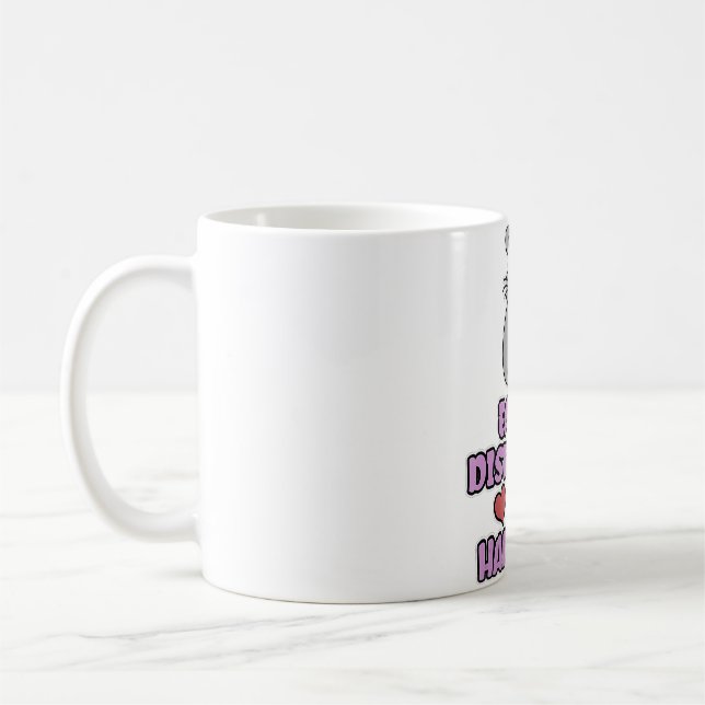Leicht von Hamstern abgelenkt Kaffeetasse (Links)