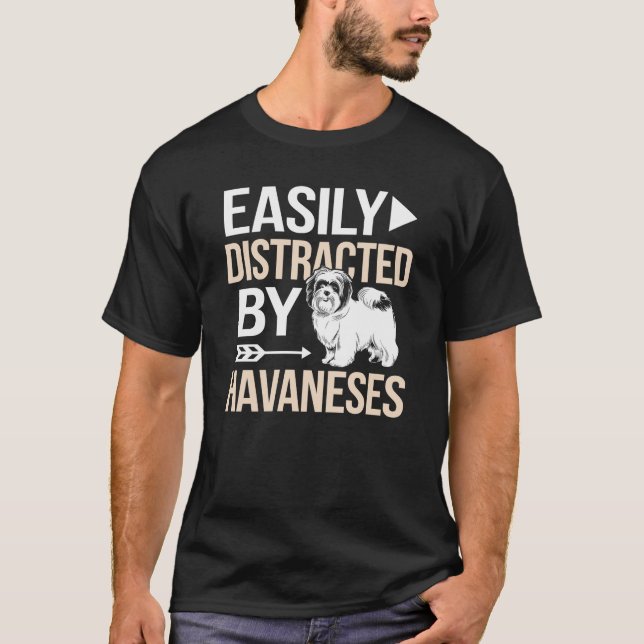 Leicht von Hawansen abgelenkt T-Shirt (Vorderseite)
