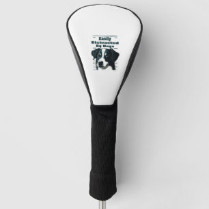 Leicht von Hunden abgelenkt Golf Headcover