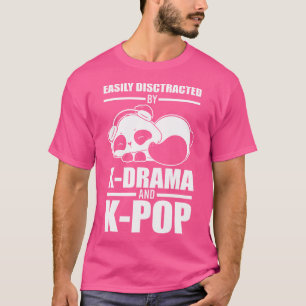 Leicht von K-Drama und K-Pop K-Pop abgeschnitten T-Shirt