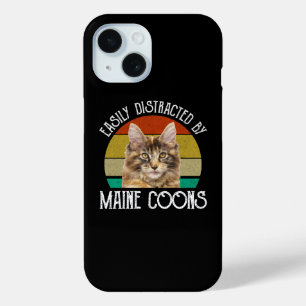 Leicht von Maine-Coons abgelenkt Case-Mate iPhone Hülle