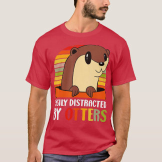 Leicht von Otters abgelenkt T-Shirt