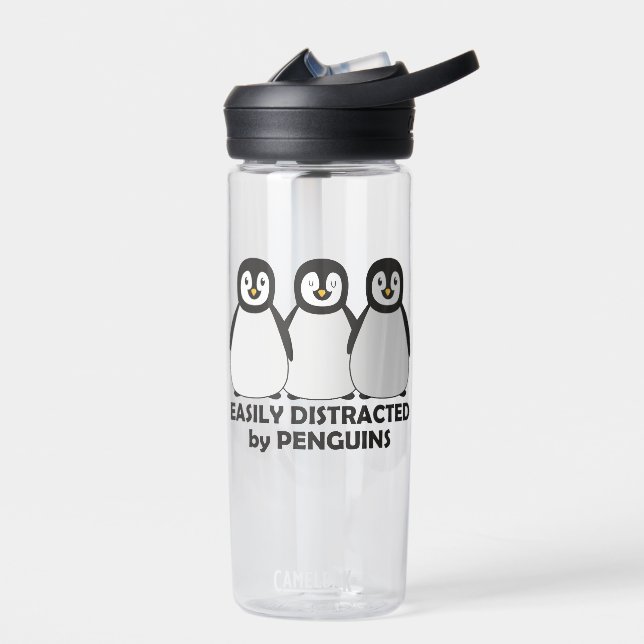 Leicht von Pinguinen abgelenkt Trinkflasche (Links)