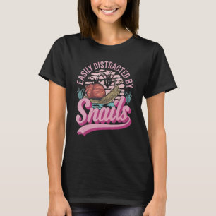 Leicht von Schnecken abgelenkt T-Shirt