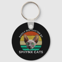 Leicht von Sphynxkatzen abgelenkt