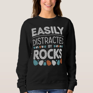 Leicht von Steinen abgelenkt - Geologie Funny Zita Sweatshirt