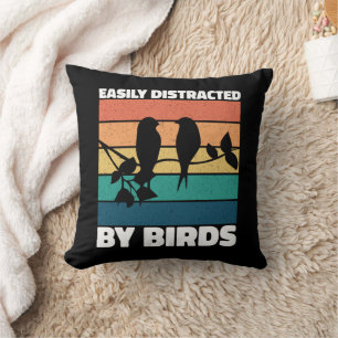 Leicht von Vögeln Niedliche Vögel Besitzer Funny a Kissen