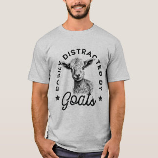 Leicht von Ziegen abgelenkt T-Shirt
