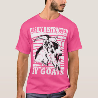 Leicht von Ziegen-Bauer abgelenkt T-Shirt