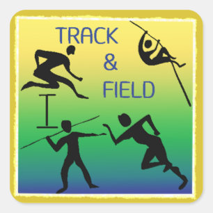 LEICHTATHLETIK Aufkleber