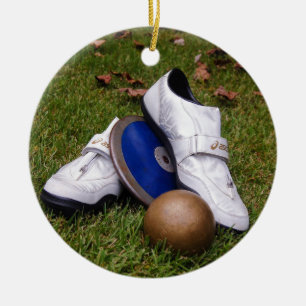 Leichtathletik Keramik Ornament