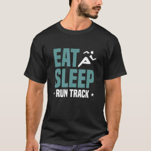 Leichtathletik-Leichtathletik-Leichtathletikmotiv T-Shirt