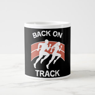 Leichtathletik-Schienennläufer   Leichtathlet   Ru Jumbo-Tasse