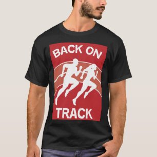 Leichtathletik-Schienennläufer Leichtathlet Ru T-Shirt