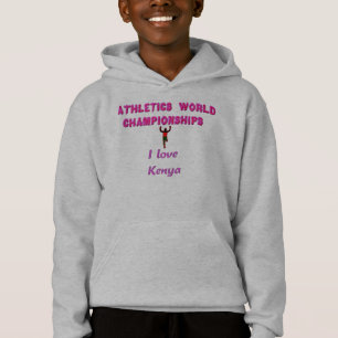 Leichtathletik-Weltmeisterschaften Kenia-Läufer: I Hoodie