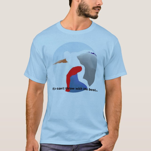 Leichtathletik - Wurf mit dem Besten T-Shirt (Vorderseite)