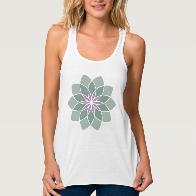 Leichtathletiktank Tank Top (Vorderseite)