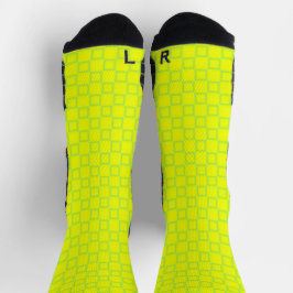 Leichtathletische Crew Gelb Limones klassisches De Socken