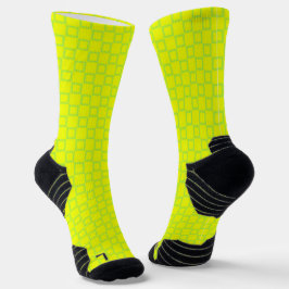 Leichtathletische Crew Gelb Limones klassisches De Socken