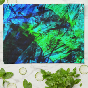 Leichte abstrakte Küchenhandtücher, glatt struktur Geschirrtuch