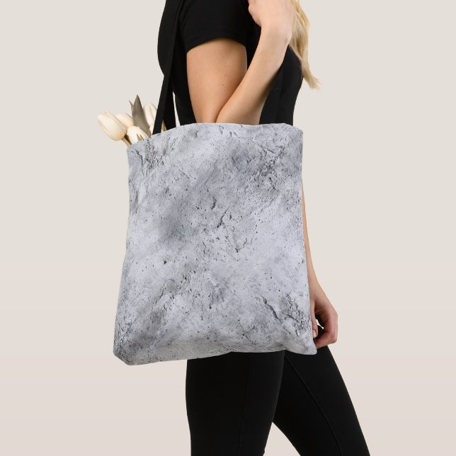 Leichte Betonputztextur mit Abnutzung Tasche (Von Nahem)