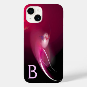 LEICHTE BIRD / PINK FUCHSIA ABSTRAKTES MONOGRAMM Case-Mate iPhone HÜLLE