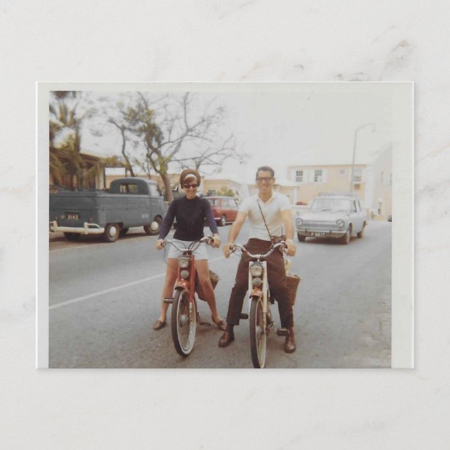 leichte Fahrer Postkarte (Vorderseite)