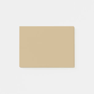 Leichte französische Farbe in Beige Post-it Klebezettel