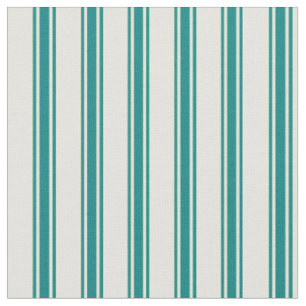 Leichte gelbe und Aquamarine Linien Stoff