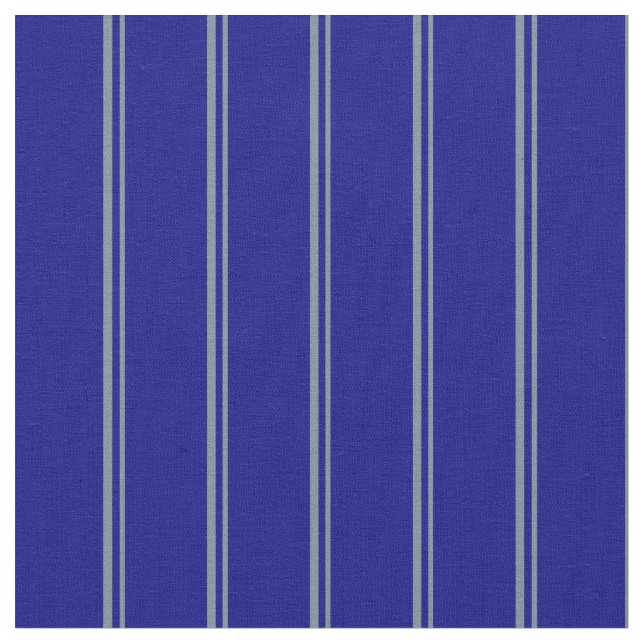 Leichte, graue und blaue Streifen Stoff (Nahaufnahme)